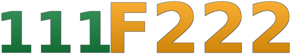 111f222 লোগো